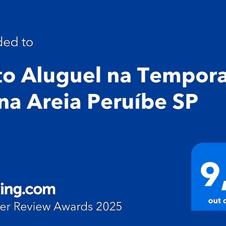 Apto Aluguel Na Temporada Pe Na Areia Peruibe Sp Exterior foto