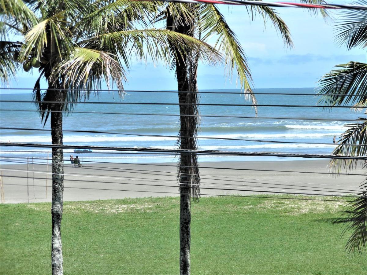 Apto Aluguel Na Temporada Pe Na Areia Peruibe Sp Exterior foto