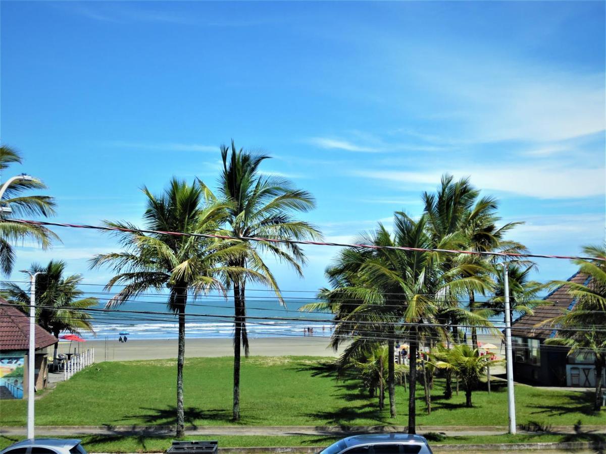 Apto Aluguel Na Temporada Pe Na Areia Peruibe Sp Exterior foto