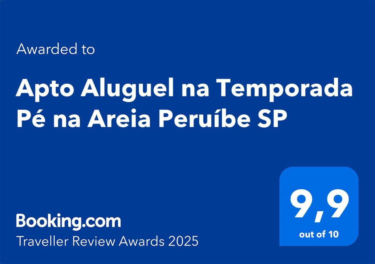 Apto Aluguel Na Temporada Pe Na Areia Peruibe Sp Exterior foto